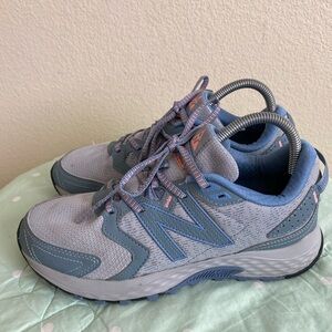 New Balance 410 V7 Blue Trail Running Sneakers Womens size 9